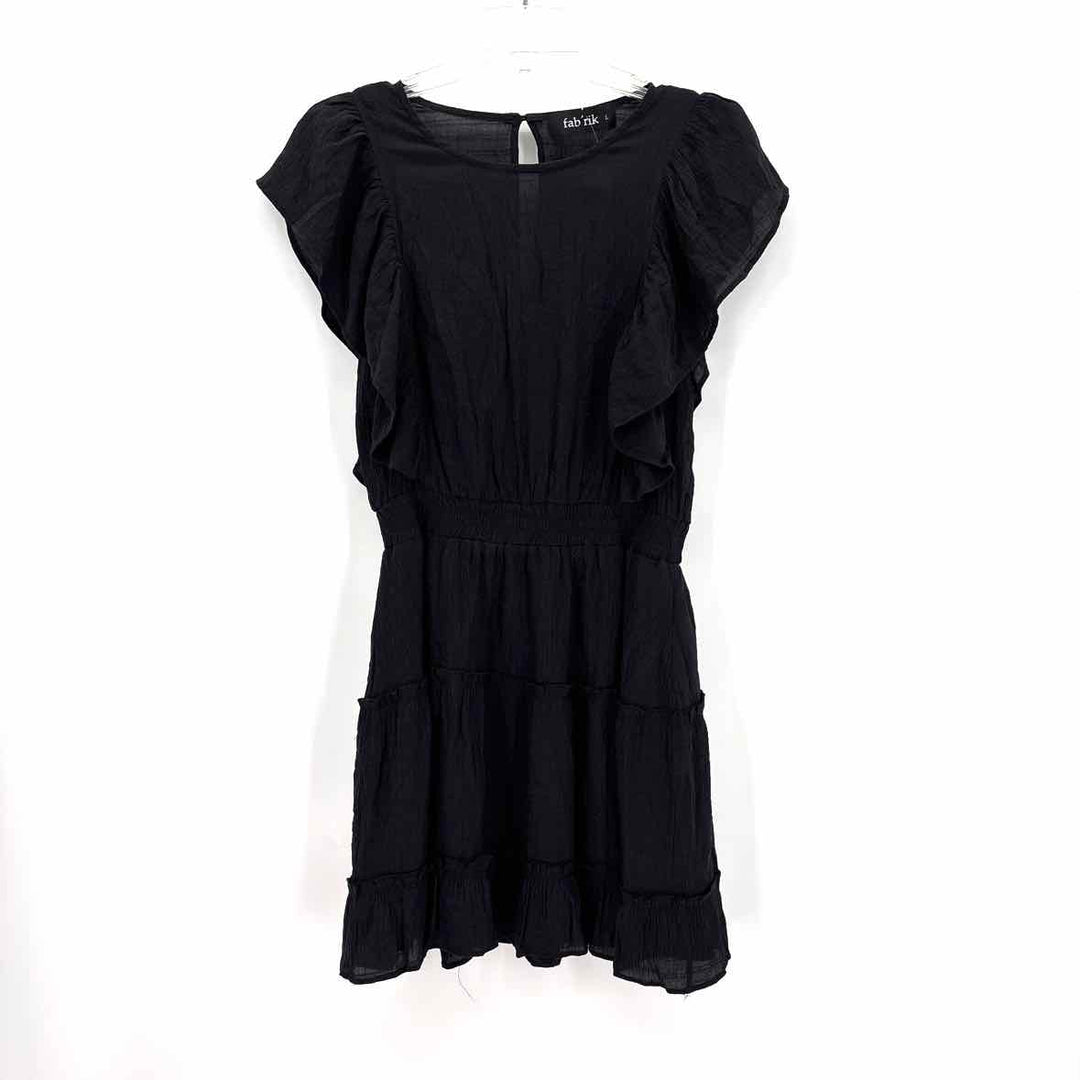 Size L FABRIK Black Dress