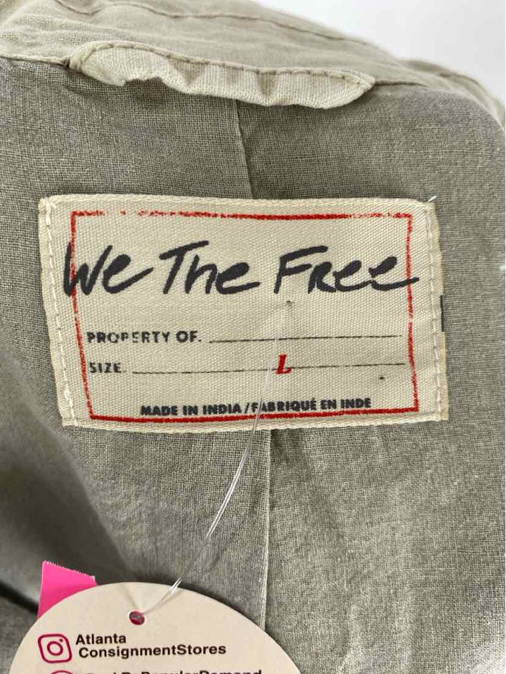 Size L WE THE FREE Tan Jacket