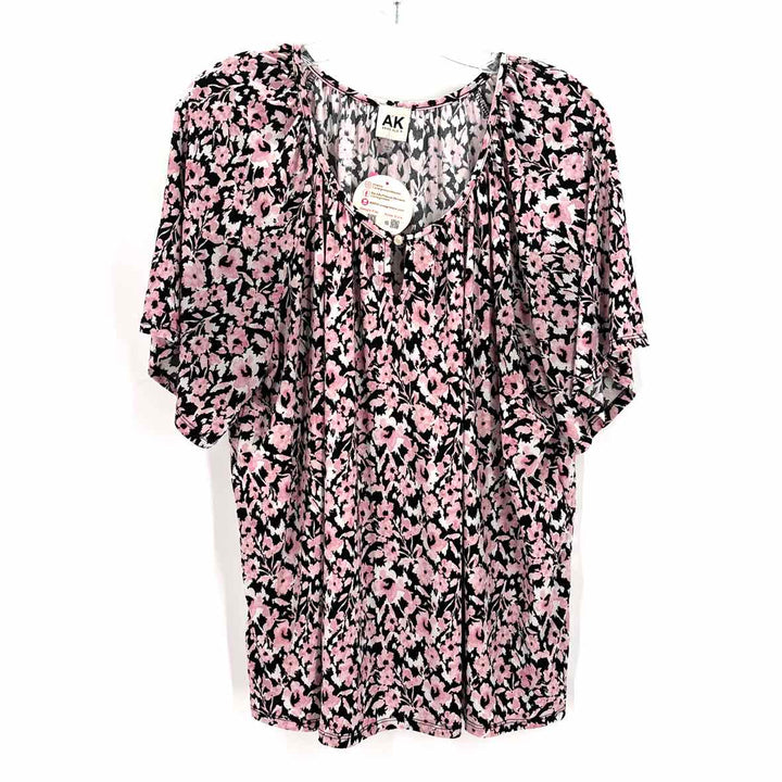 Size 1X Anne Klein Black Shirt