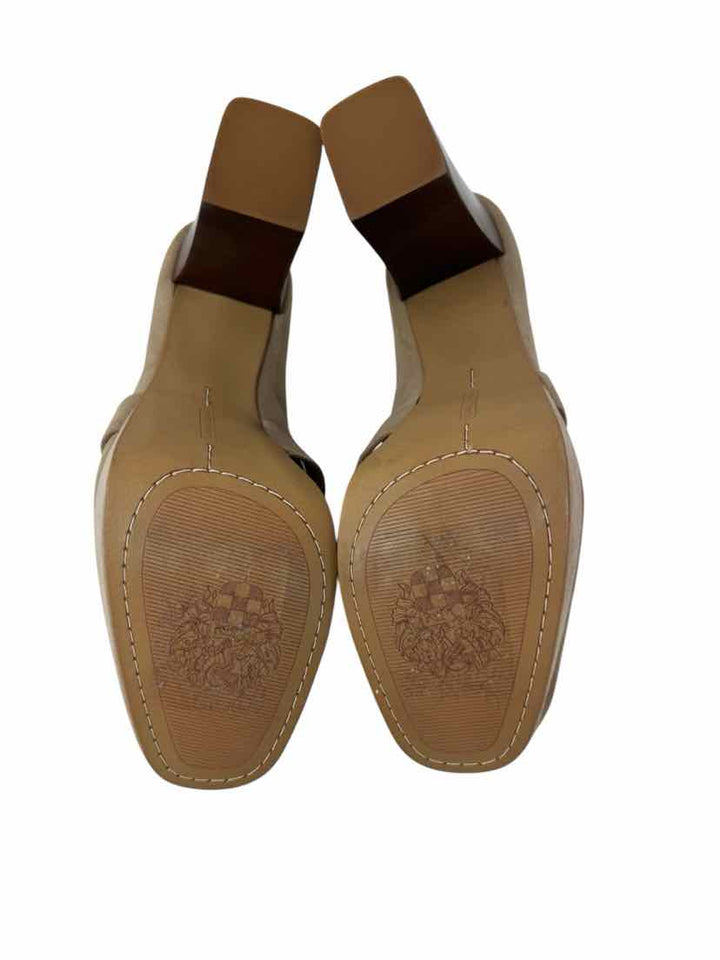 Shoe Size 8.5 Vince Camuto Tan Suede Pumps