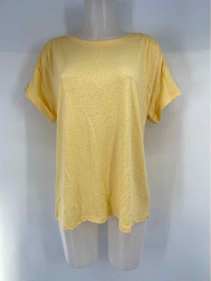 Size L Talbots Yellow Shirt