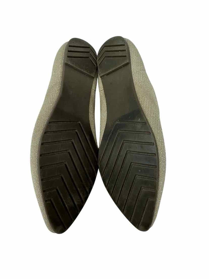 Shoe Size 8 CYNTHIA ROWLEY Gold Flats