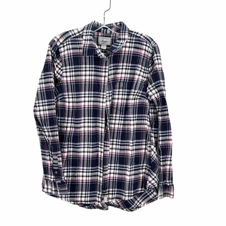 Size L GH BASS Multi-Color Flannel Shirt