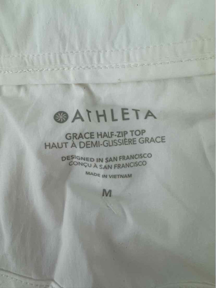 Size M Athleta White Jacket