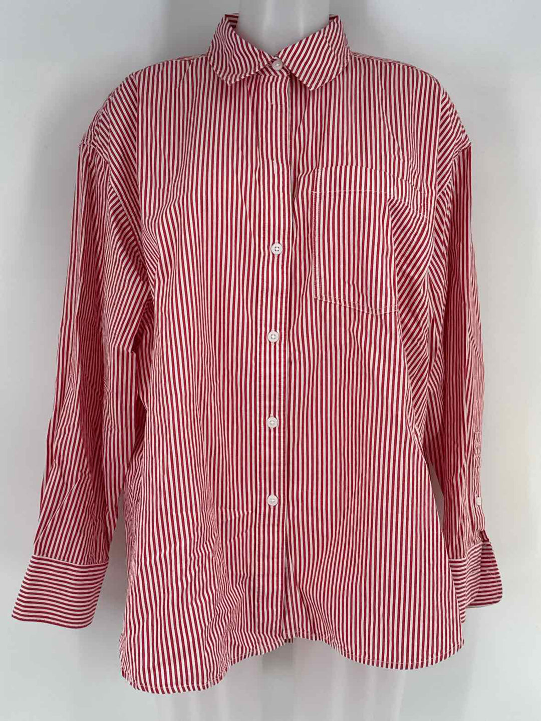 Size M J Crew Red Shirt