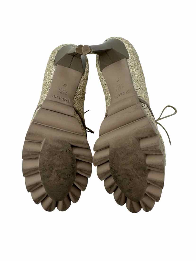 Shoe Size 37 Tan Pumps