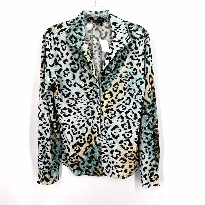 Size 6 ETCETERA Blue Shirt