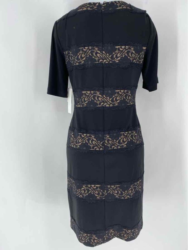 Size 8 Adrianna Papell Black Dress