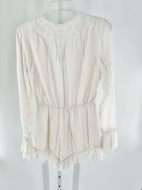 Size XS Beige Romper