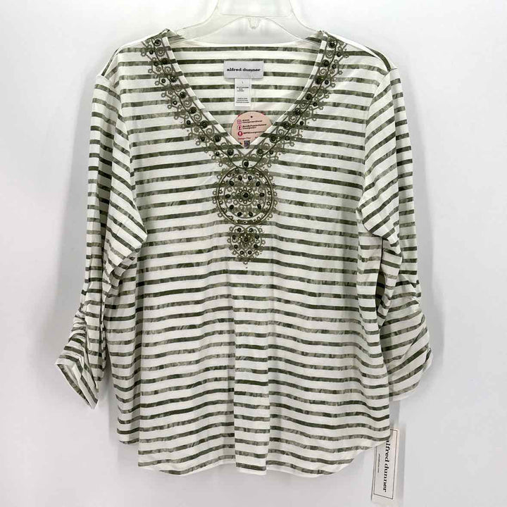 Size L DANA BUCHMAN Multi-Color Shirt