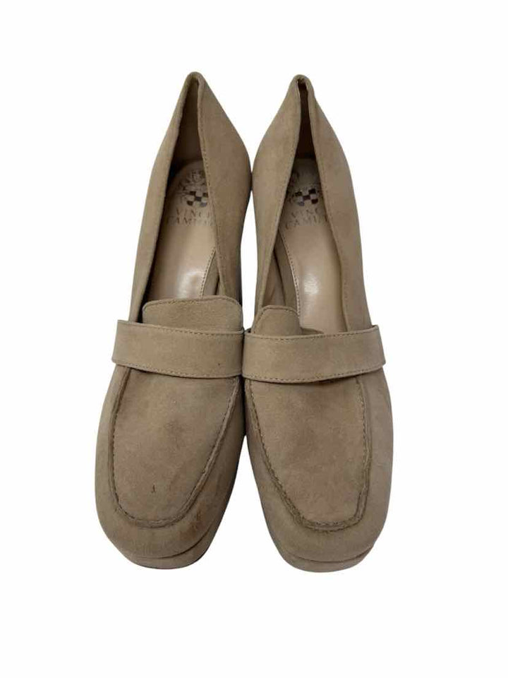 Shoe Size 8.5 Vince Camuto Tan Suede Pumps