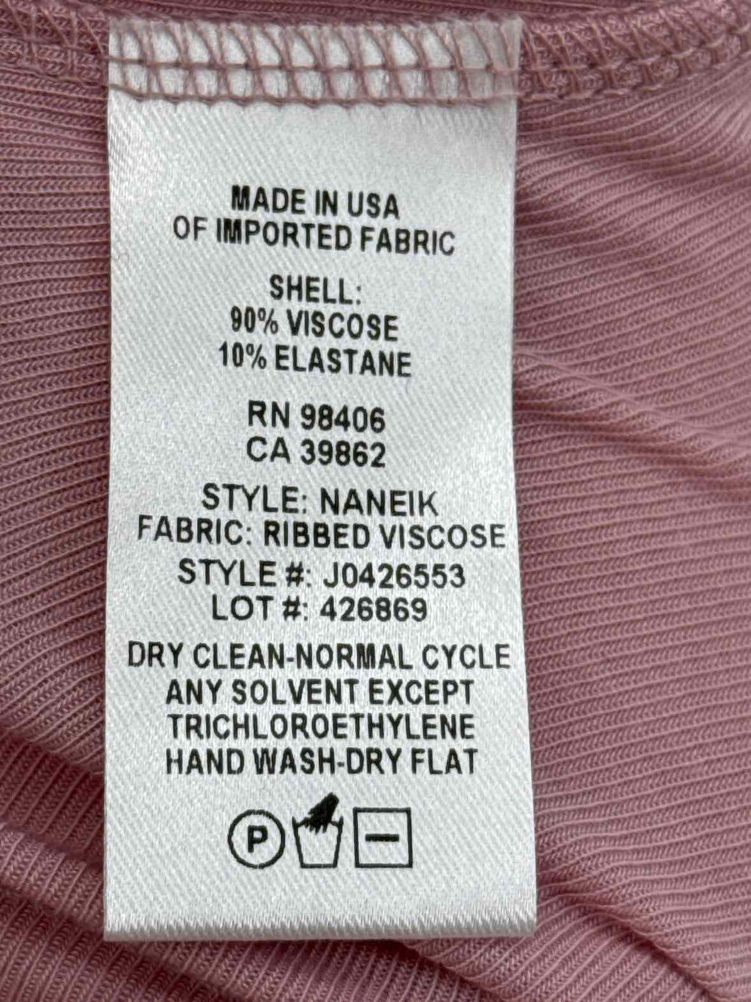 Size Petite THEORY Pink Shirt