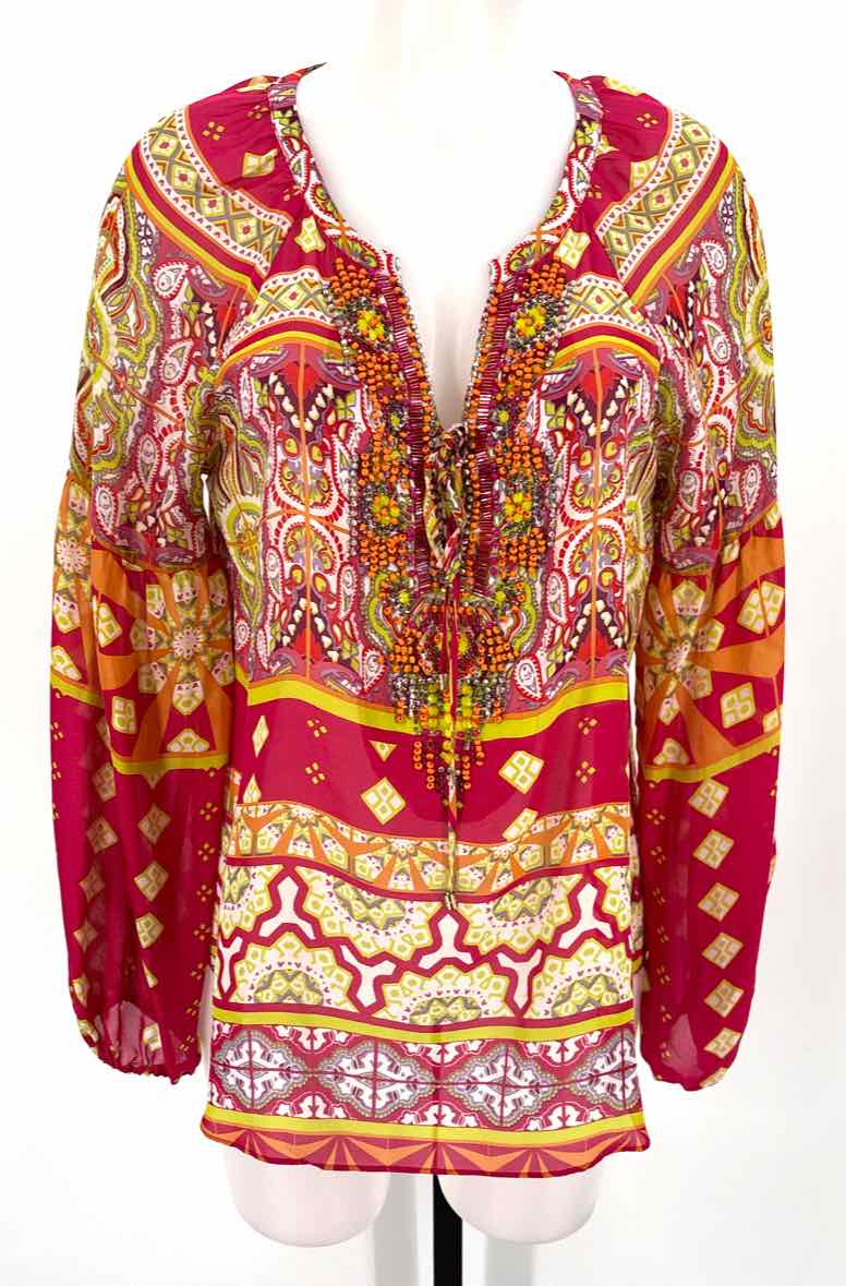 Size M HALE BOB Fuschia Shirt