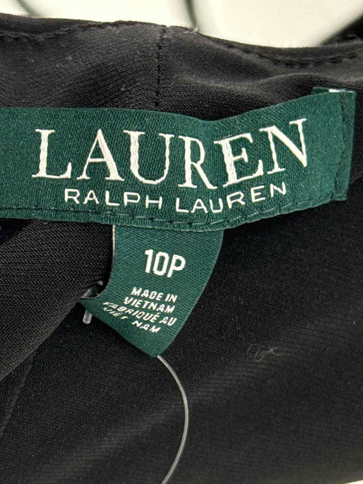 Size 10 RALPH LAUREN Black/White Dress