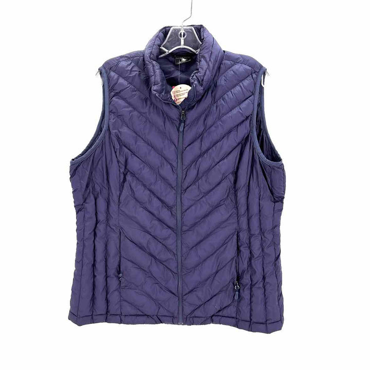 Size XL Purple Quilted Vest