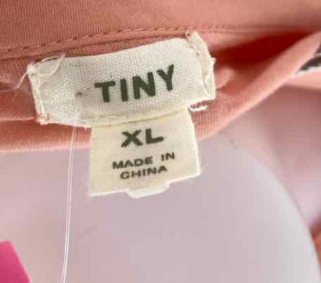 Size XL TINY Peach Shirt
