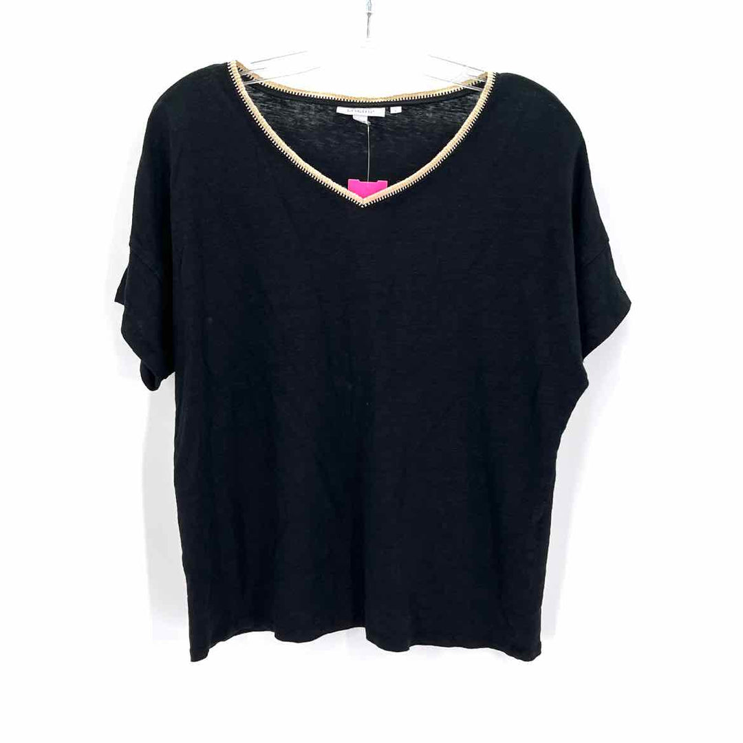Size L Chico's Black Shirt