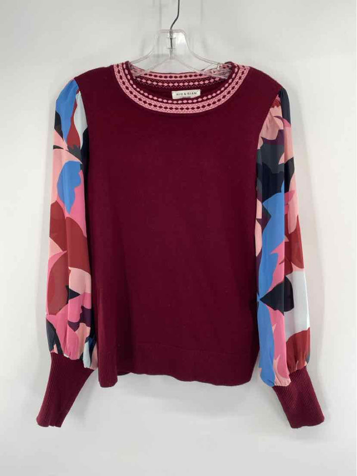 Size L Burgundy Sweater