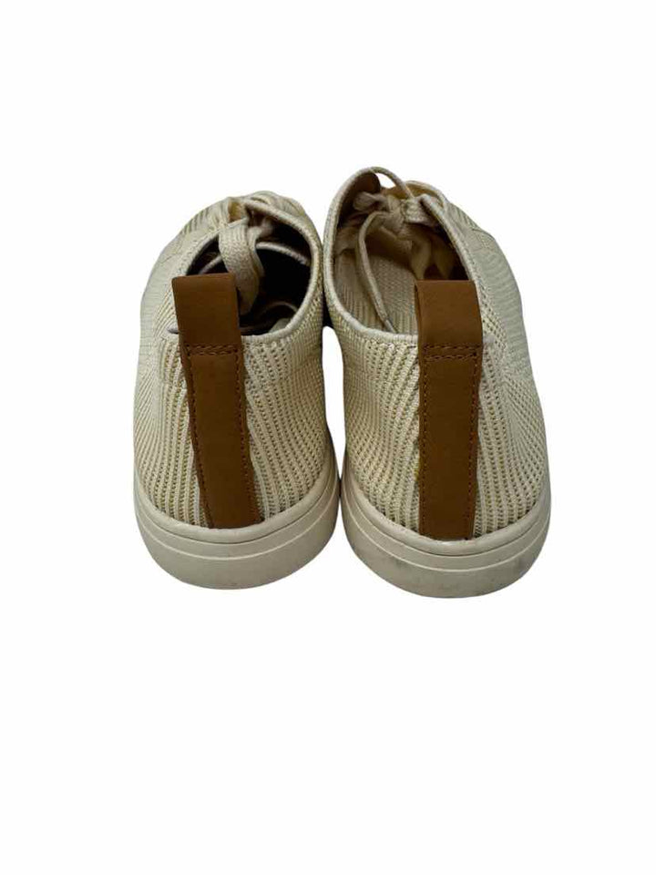 Shoe Size 8.5 LUCKY Cream Sneakers