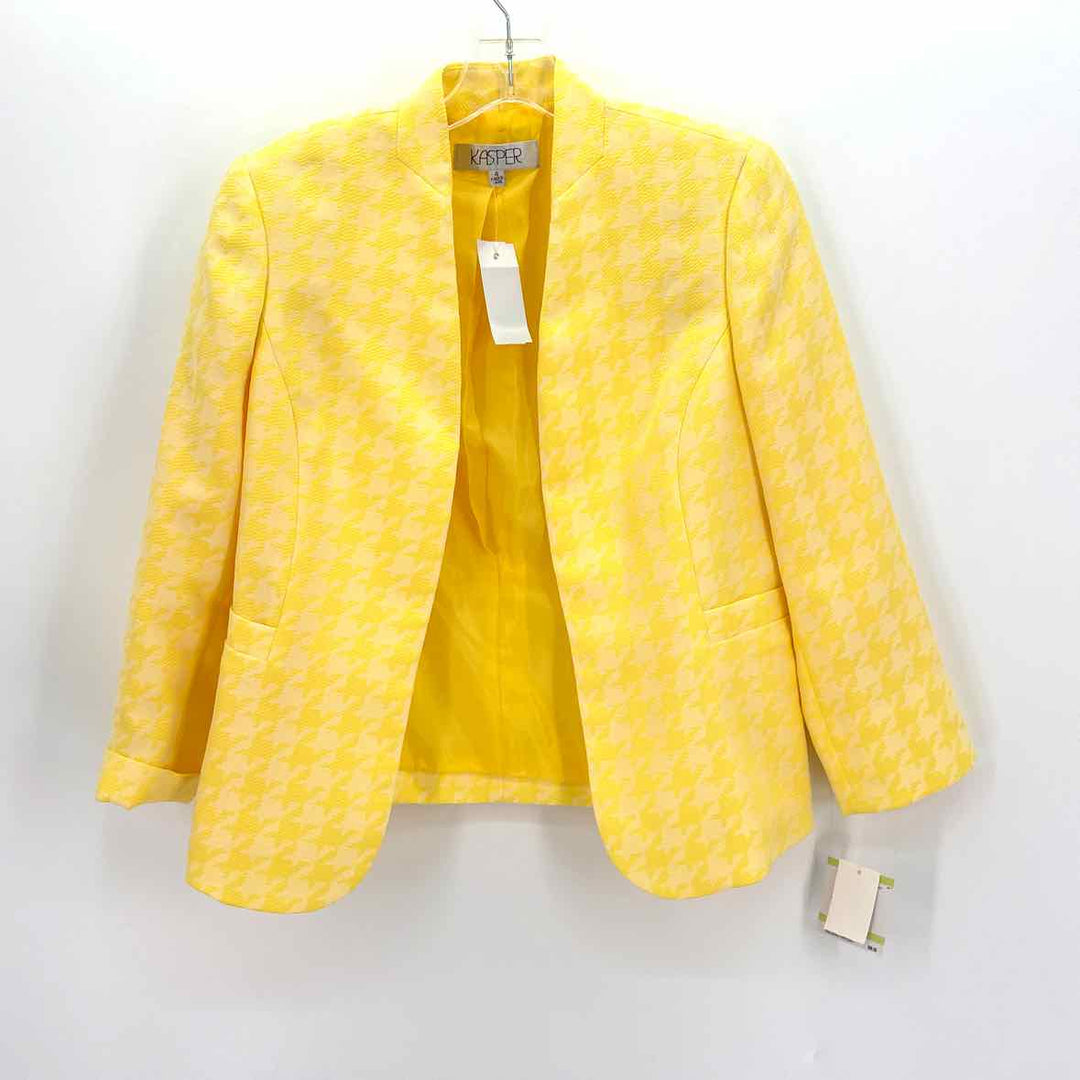 Size 4 KASPER Yellow Blazer