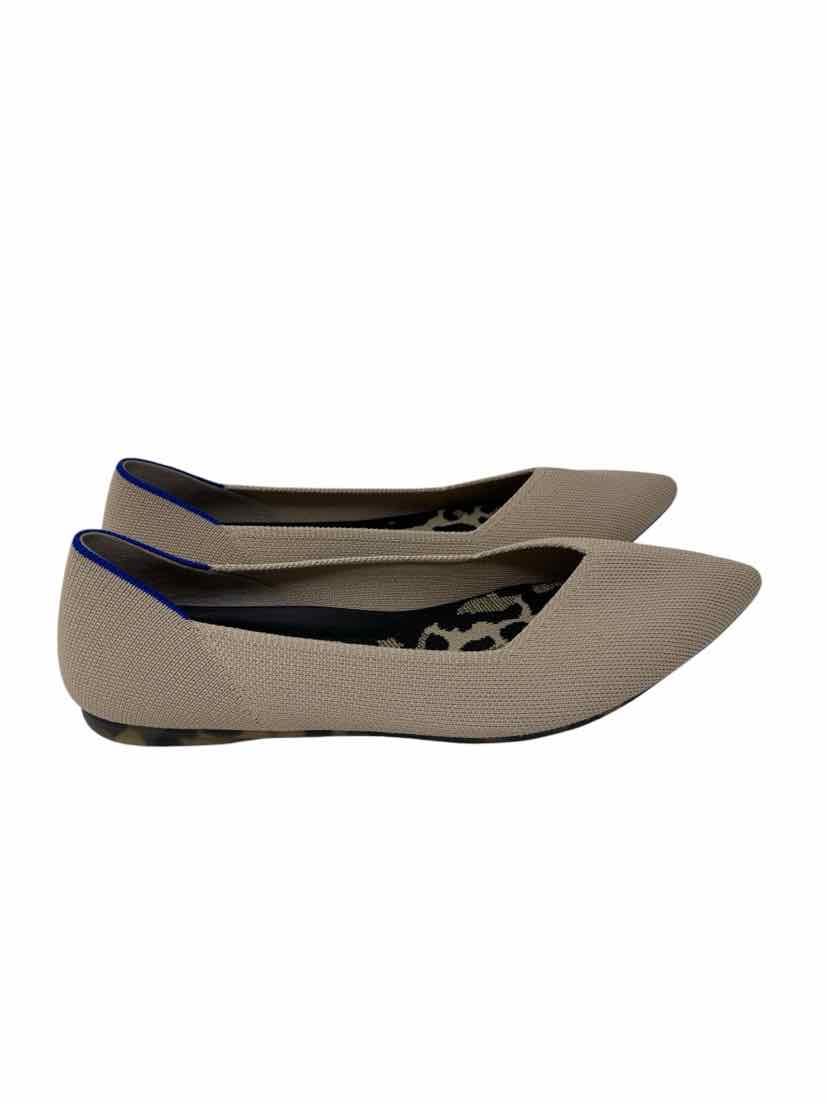Shoe Size 9 ROTHY'S Tan Knit Flats