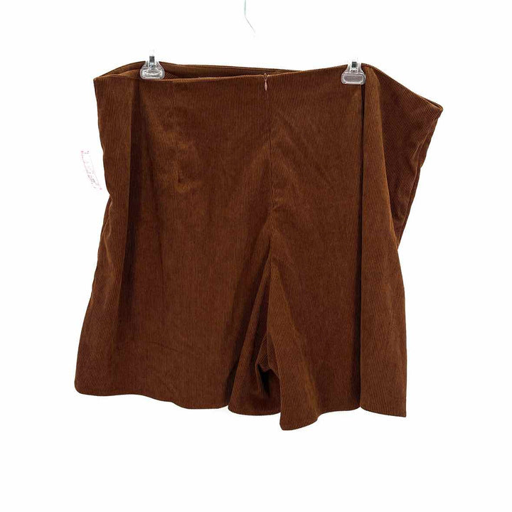 Size 4X Brown Corduroy Skirt
