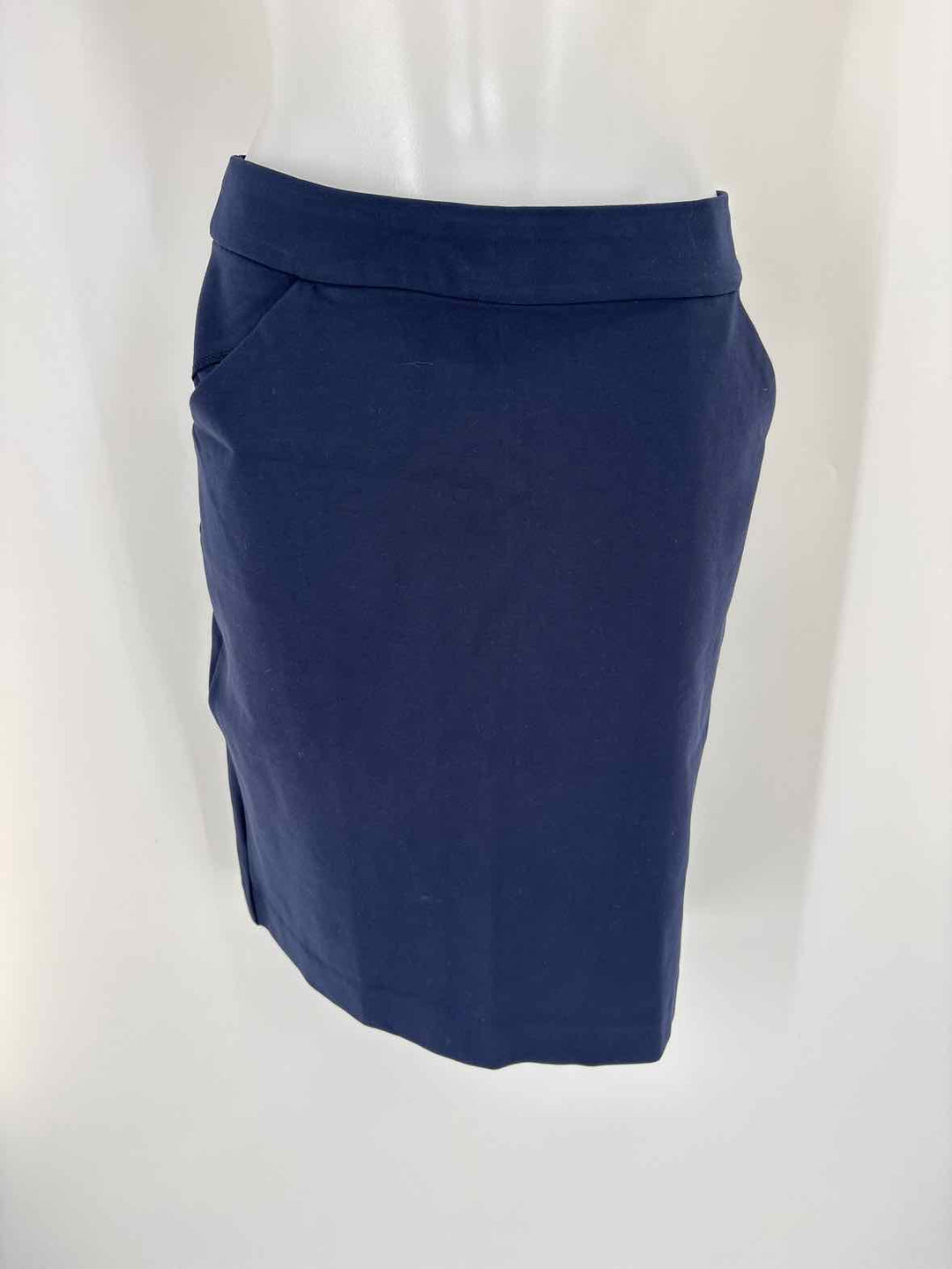 Size 12 J Crew Navy Skirt