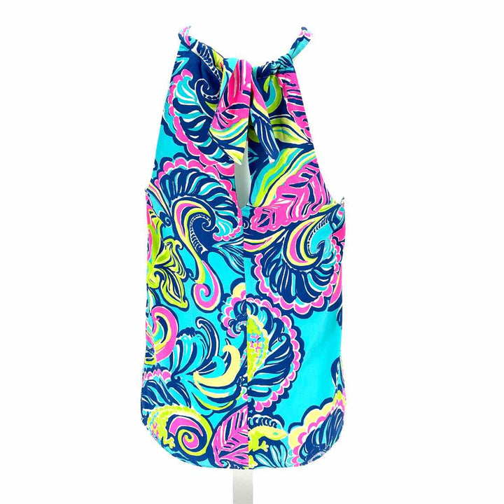 Size XS Lilly Pulitzer Aqua Shirt