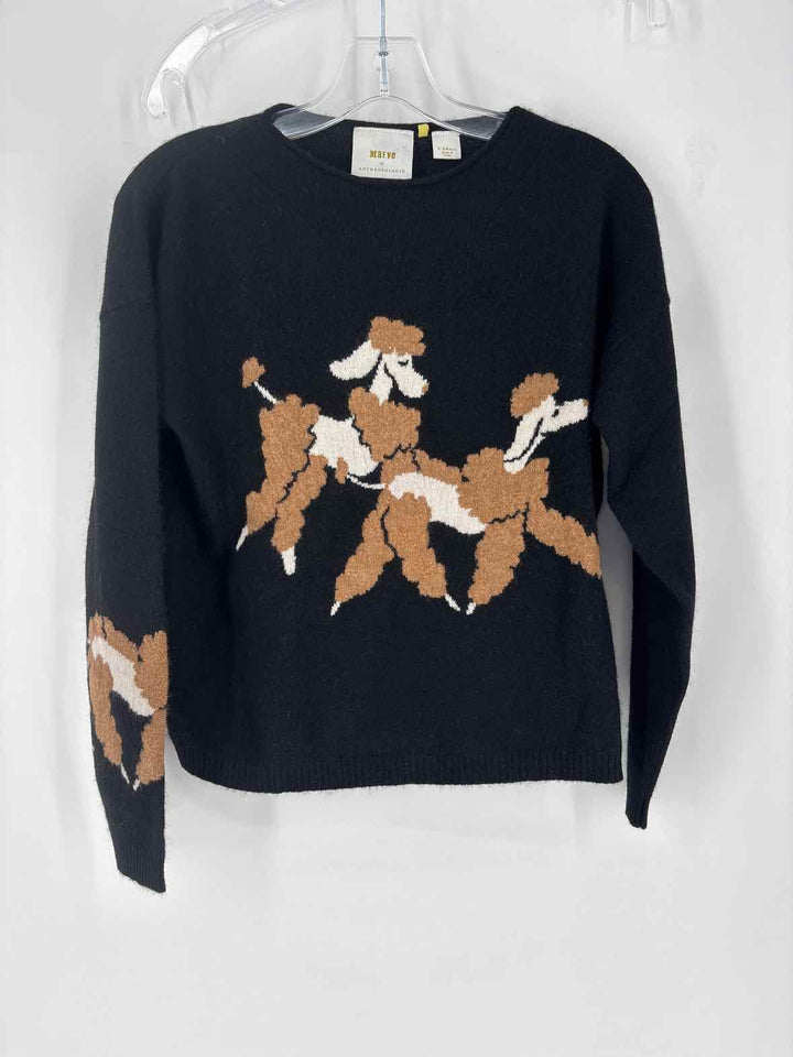 Size XS MAEVE Black Sweater
