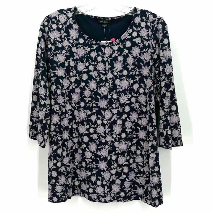 Size M J JILL Navy Shirt