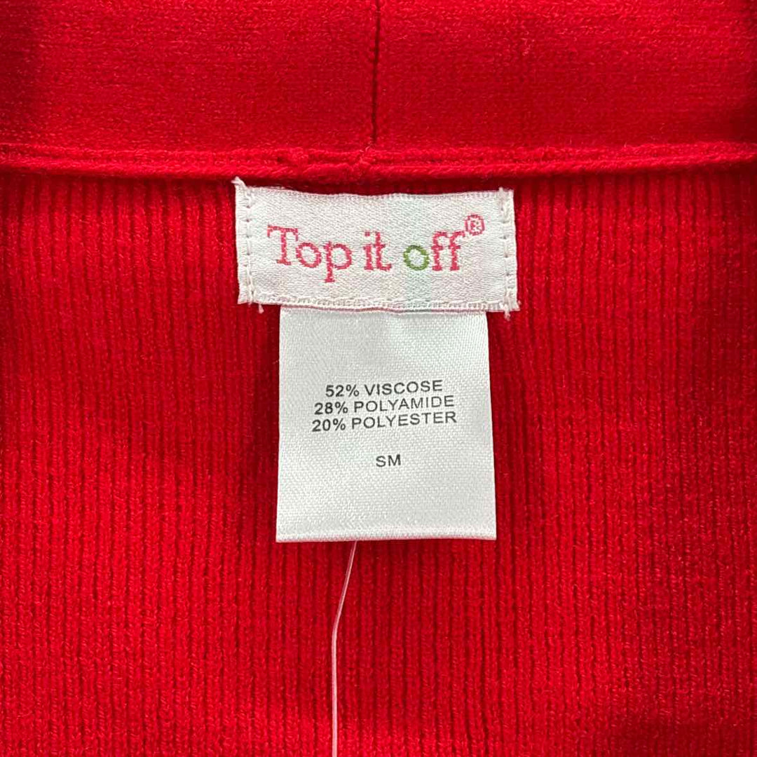 Size S/M Red Cardigan