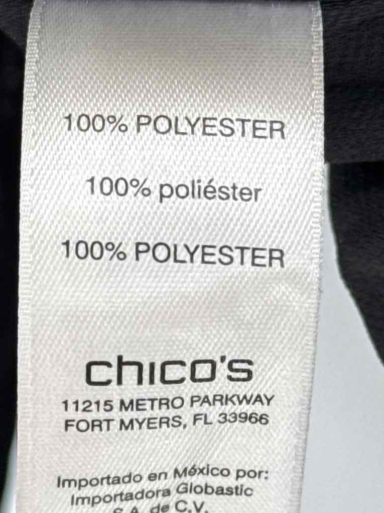Size M Chico's Black Jacket