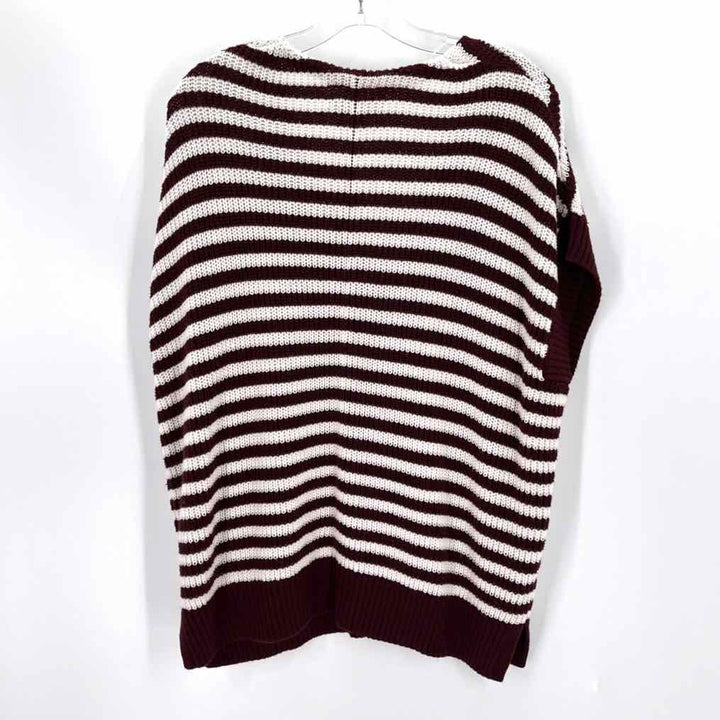 Size M Ann Taylor Burgundy Sweater