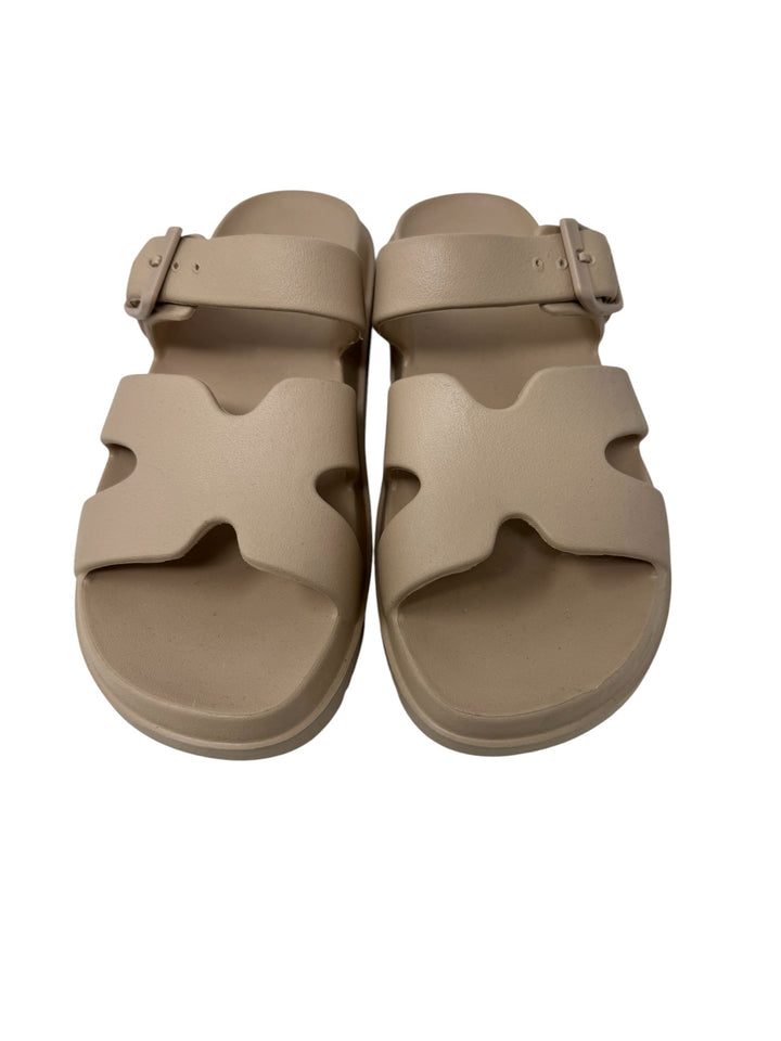 Shoe Size 7 WILD  FABLE Tan Sandals
