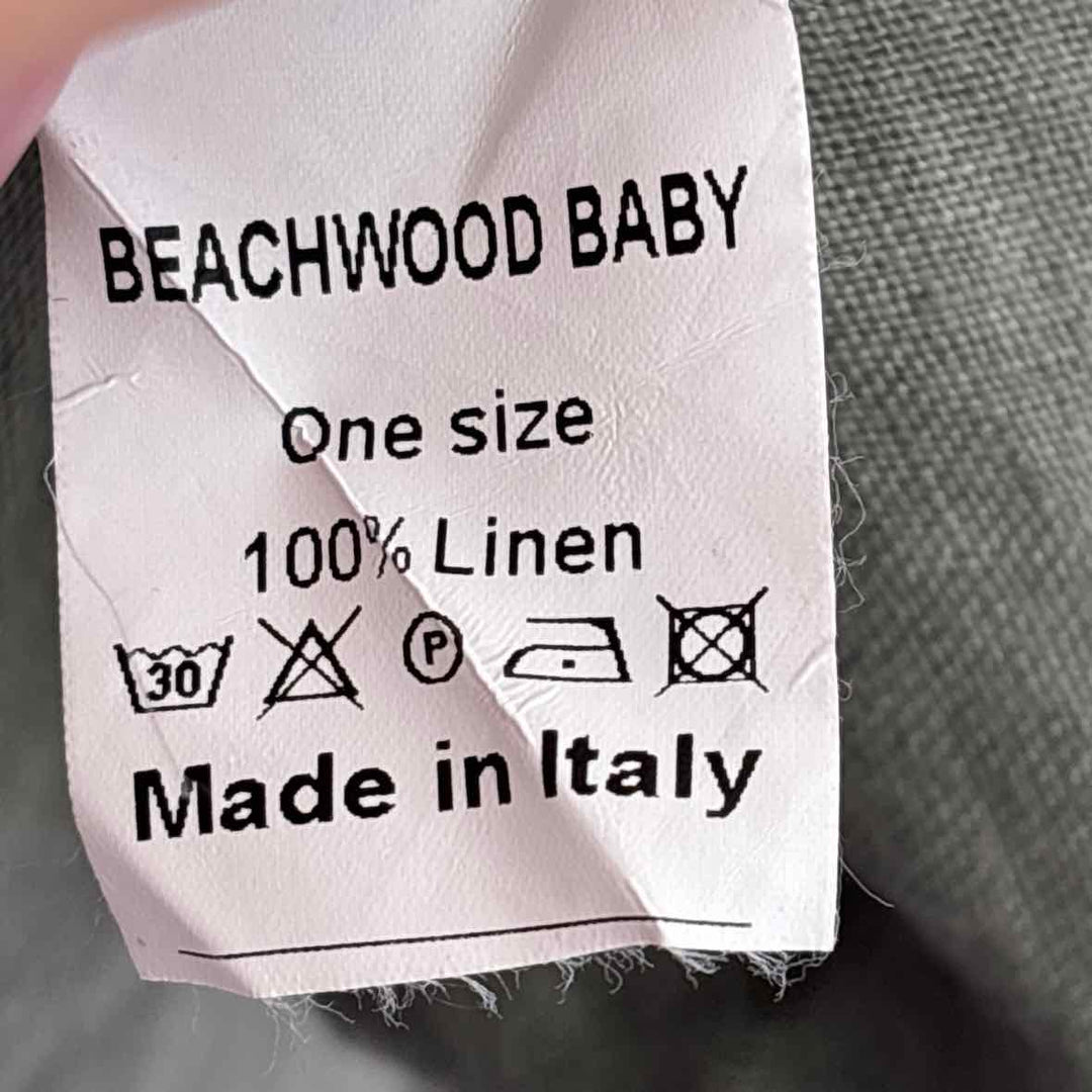 Size One Size Olive Linen Dress