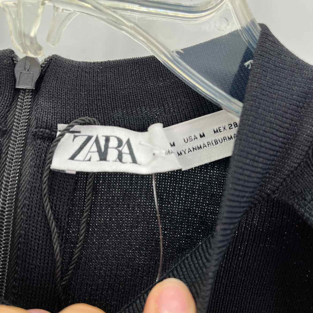 Size M ZARA Black Knit Dress