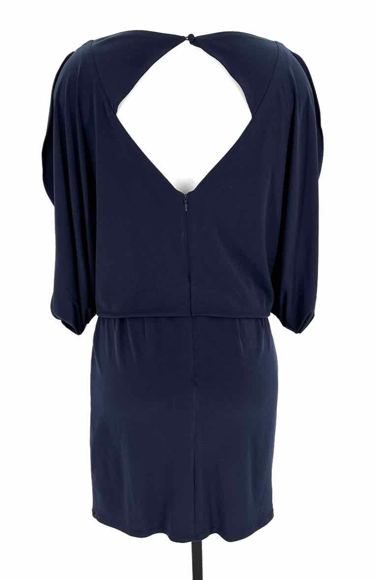 Size 4 Jessica Simpson Navy Dress