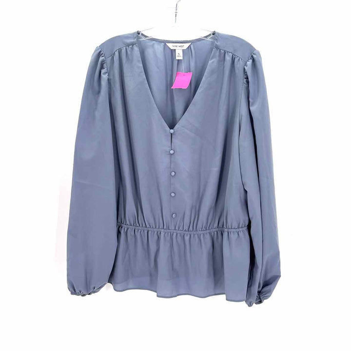 Size XL Nine West Blue Shirt
