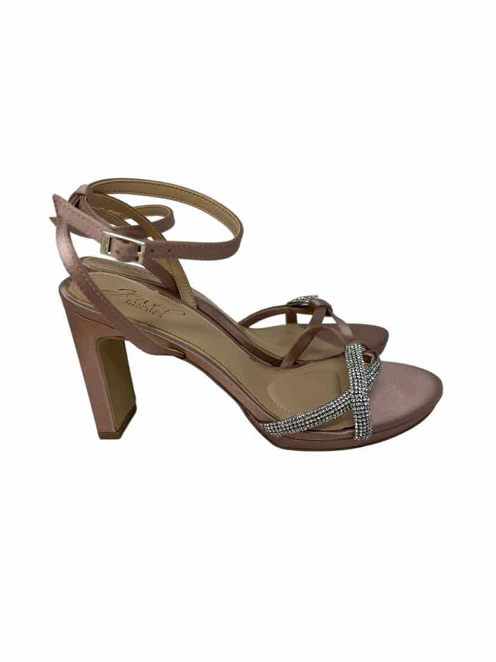 Shoe Size 8 Badgley Mischka Pink Sandals