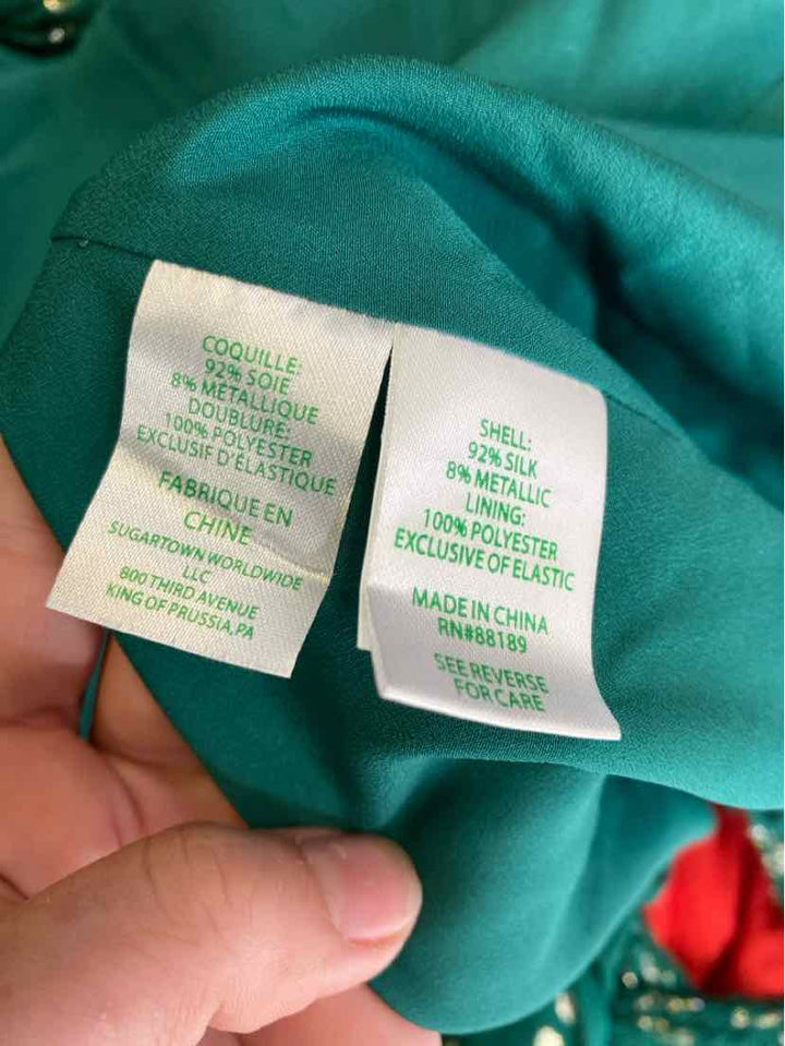 Size 10 Lilly Pulitzer Green Print Dress