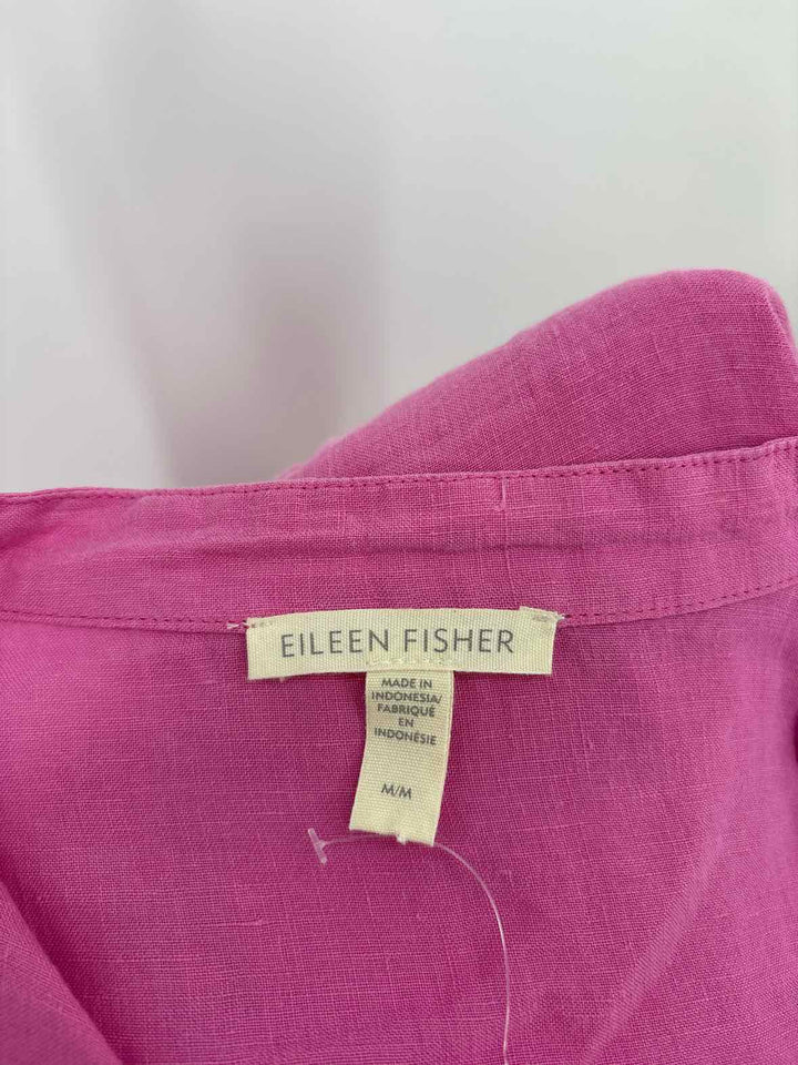 Size M Eileen Fisher Pink Shirt