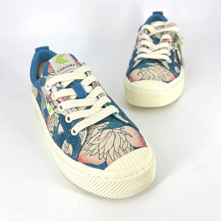 Shoe Size 7 CARIUMA Blue Canvas Sneakers