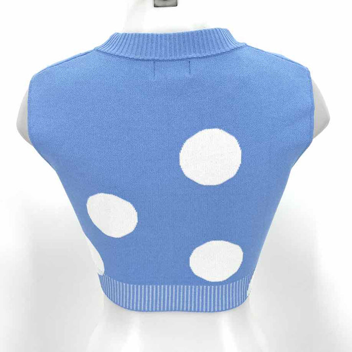 Size M Blue Knit Sweater