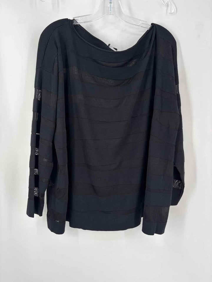 Size 2X LAFAYETTE Black Sweater