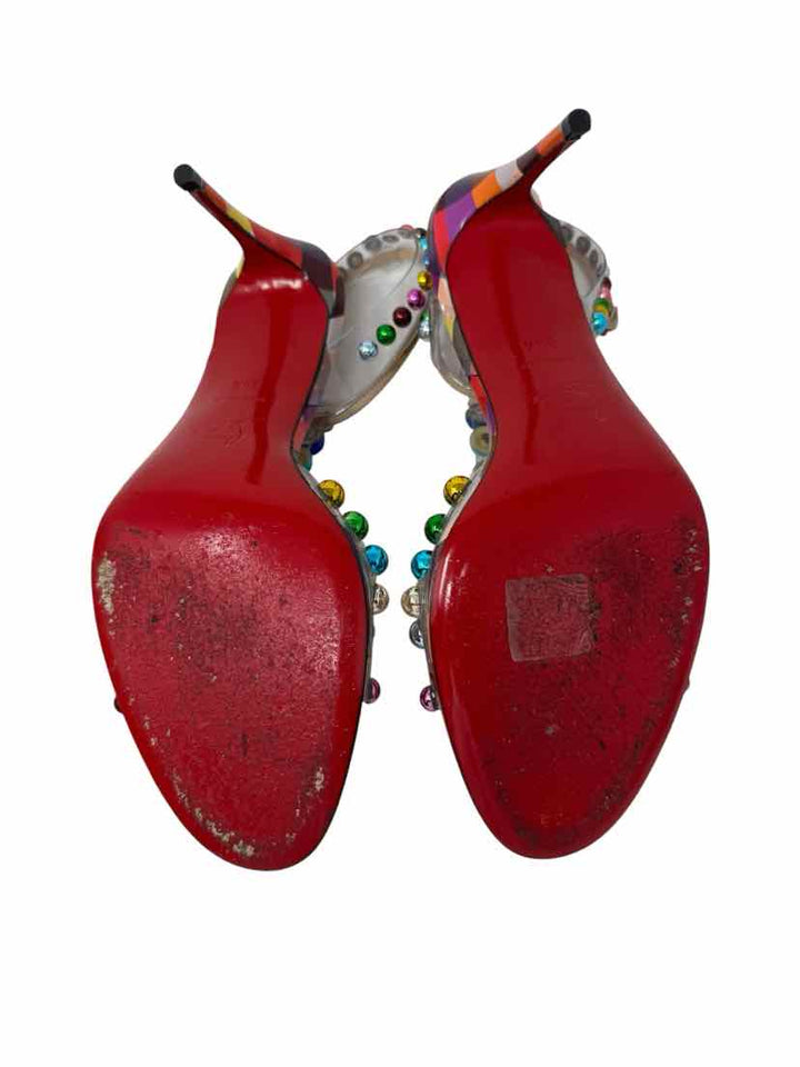 Shoe Size 39.5 CHRISTIAN LOUBOUTIN Multi-Color Heels