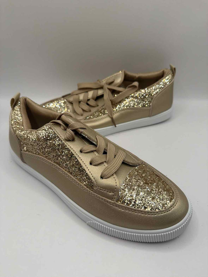 Shoe Size 41 Gold Sneakers