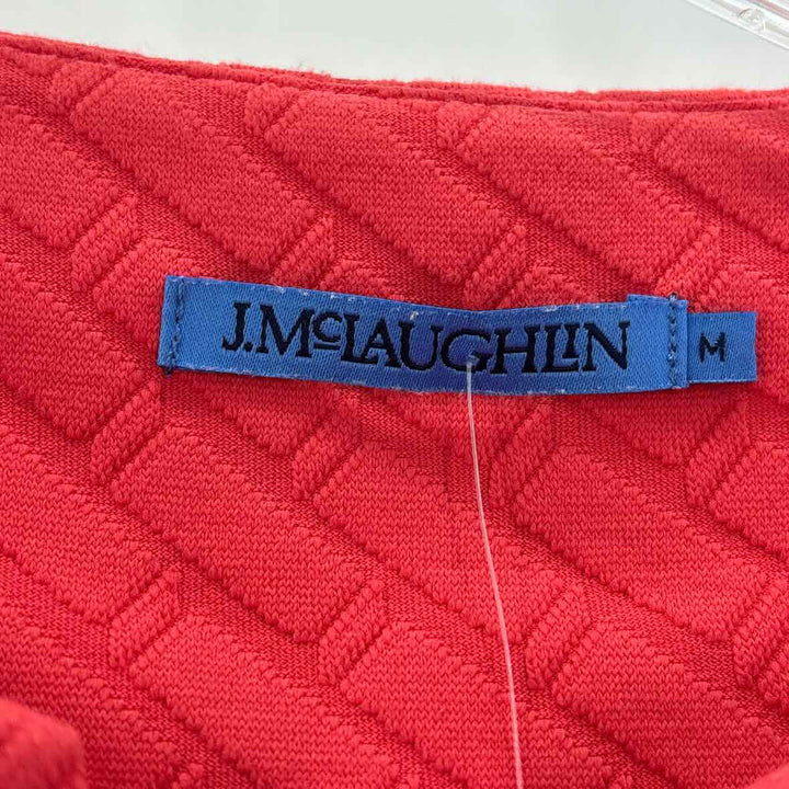 Size M J MCLAUGHLIN Orange Shirt