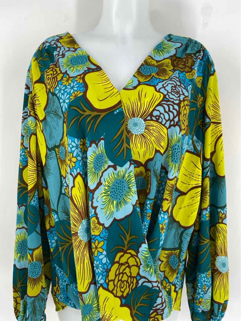 Size XL INC Blue Shirt