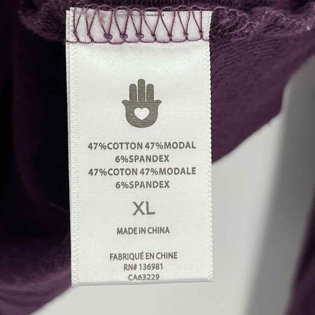 Size XL SPIRITUAL GANGSTER Purple Shirt