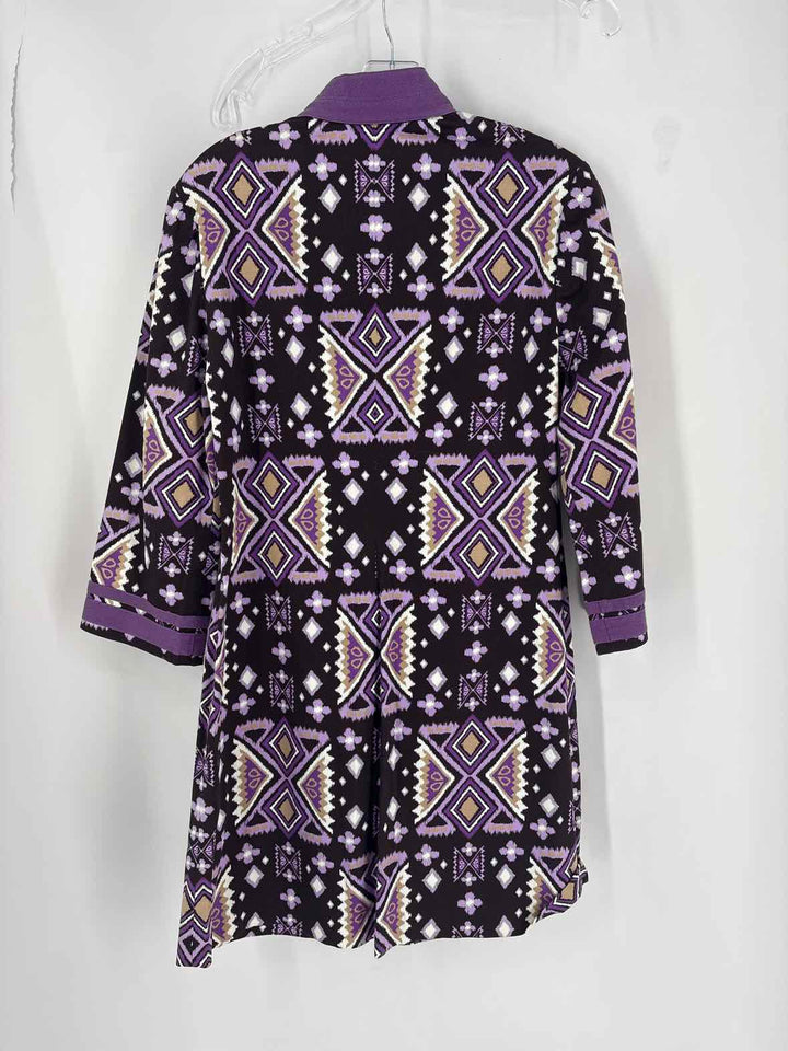 Size 8 Tory Burch Purple Print Dress